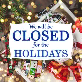 holiday closure graphic