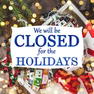 holiday closure graphic